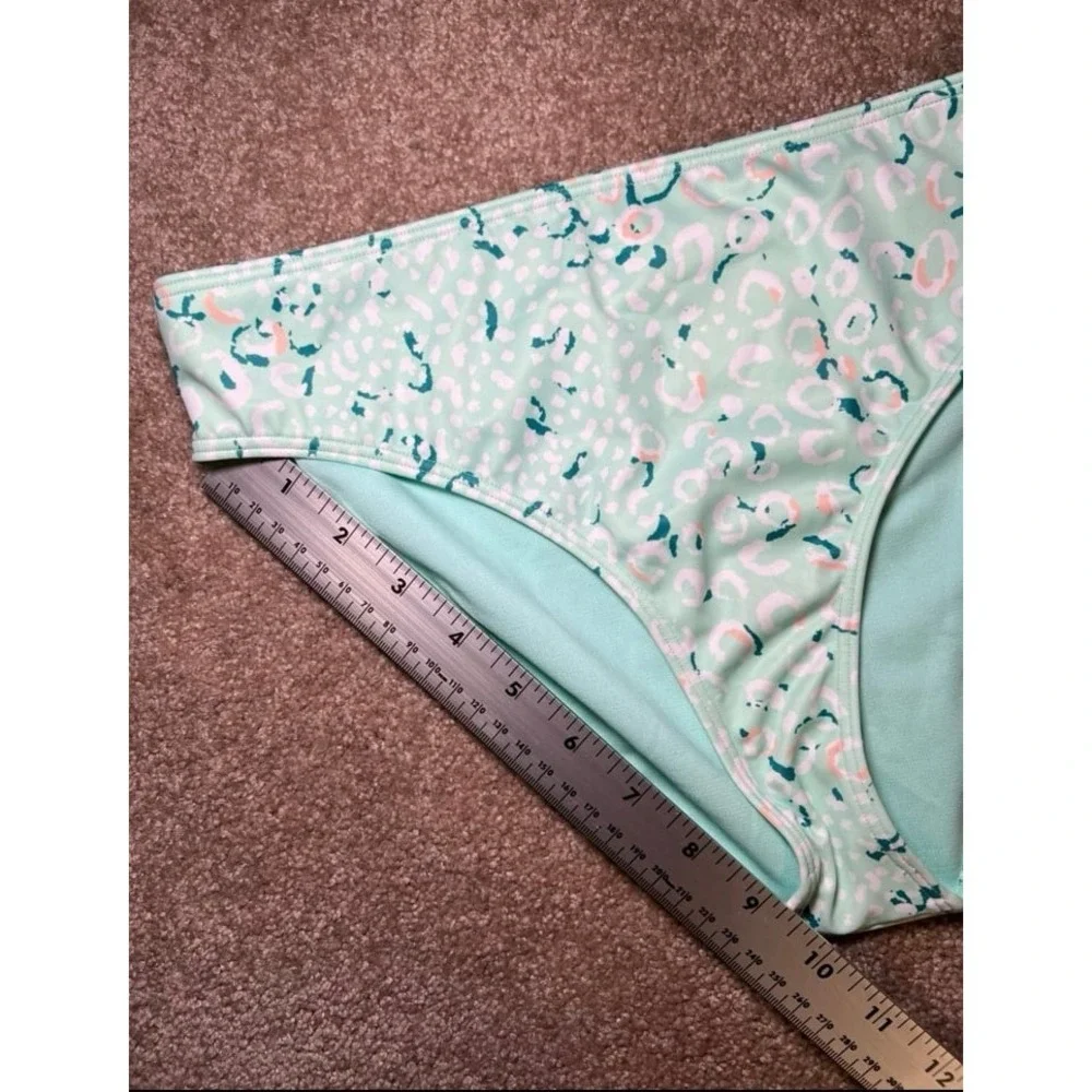 Roxy Girls Two‎ Piece Blue Swim Suit Tankini Size 16